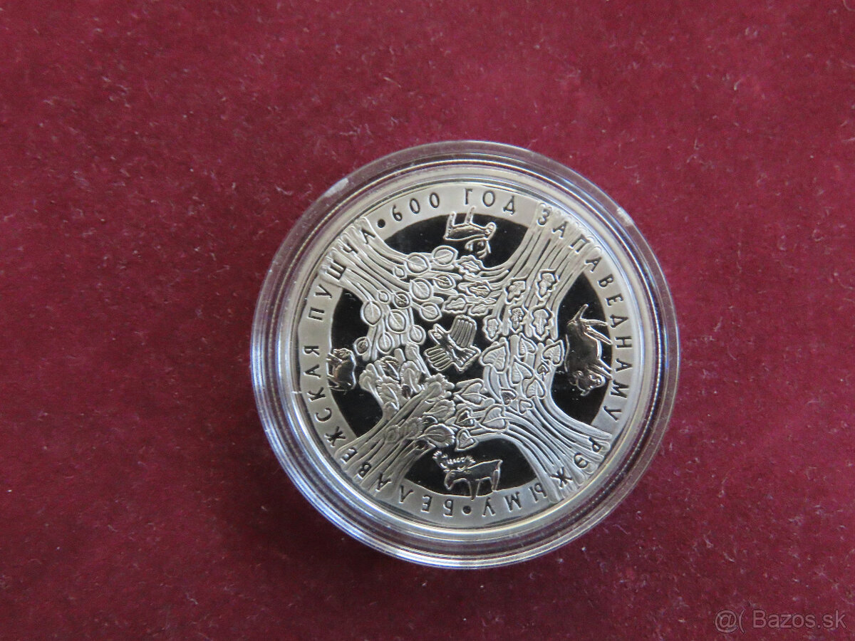 Bielorusko 1 rubel 2009 Bielovežský prales - 2