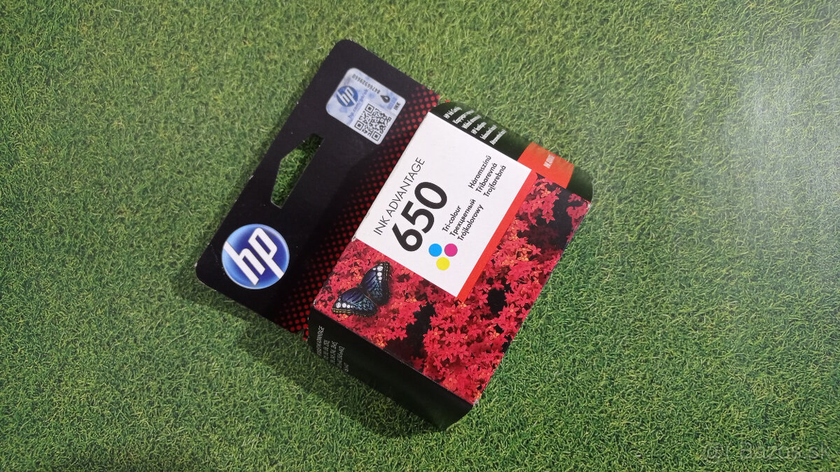Predám cartridge HP 650 COLOR aj Bk - 2