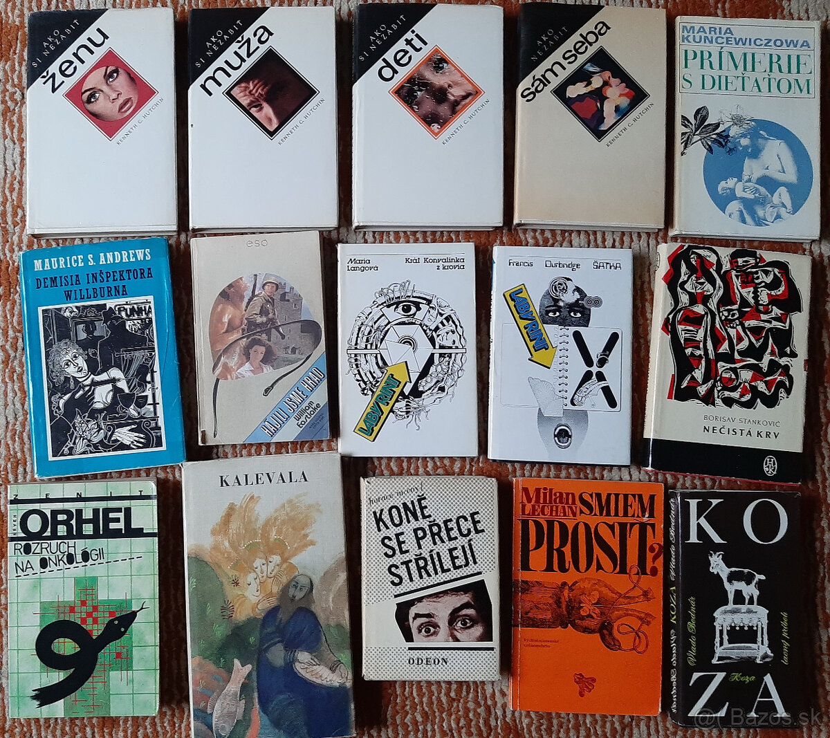 Predám knihy rôznych žánrov - 2