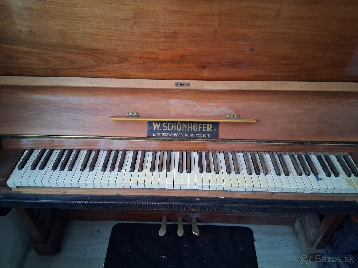 Piano/organ zn. W.Schönhofer - 2