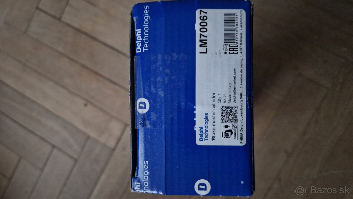 Hlavný brzdový valec Lada 2101 - 2