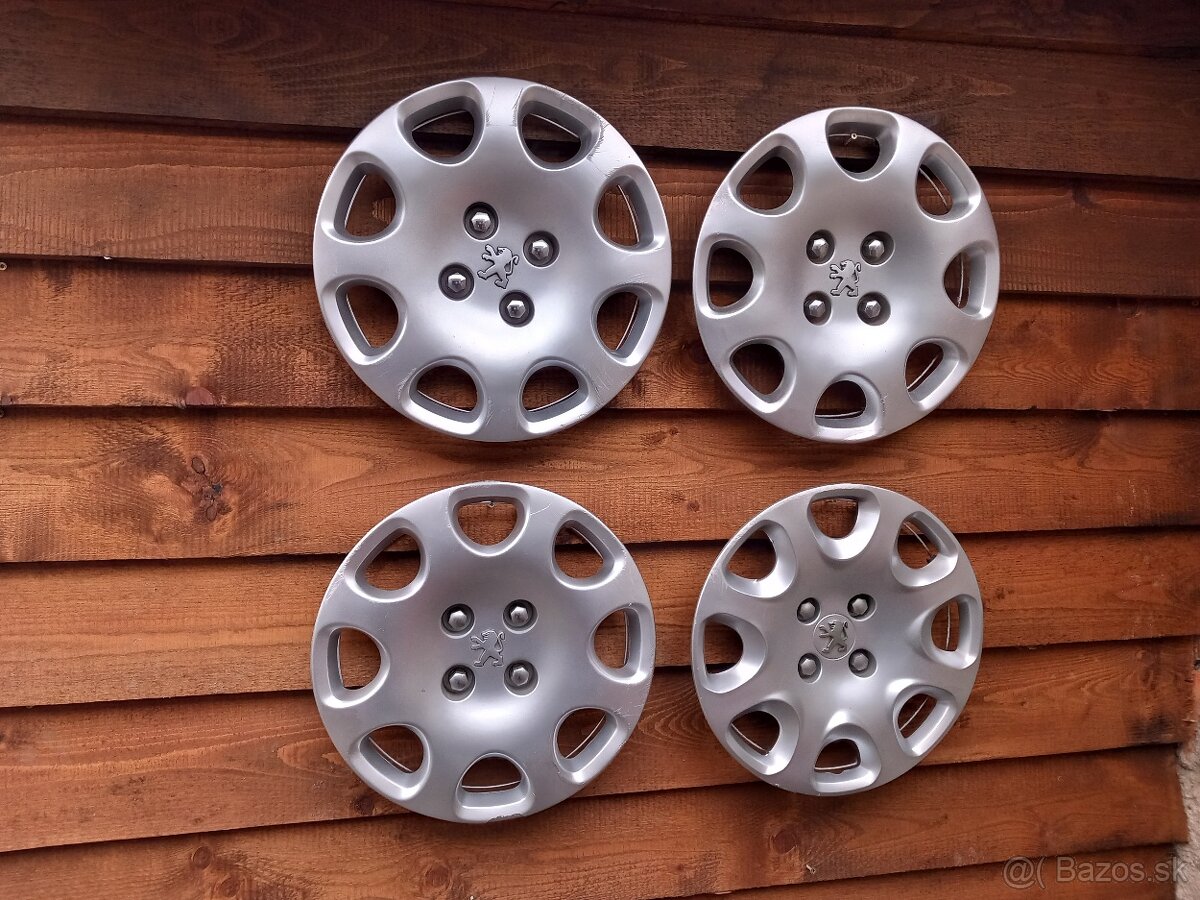 Puklice Peugeot, 9654864580 sada 4kusy - 2