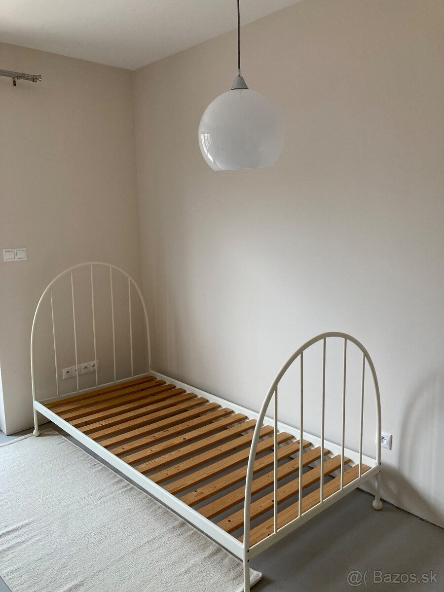 Postel s matracom 95 x 203 cm - 2