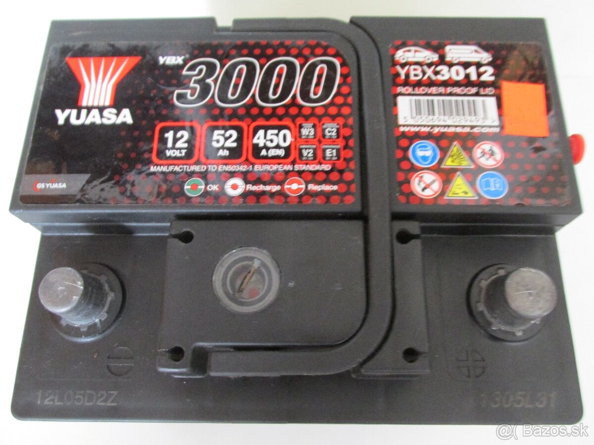 autobateria baterka akumulator yuasa - 2