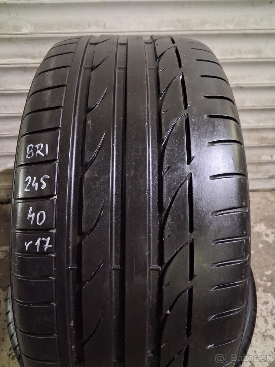 Bridgestone letné 245/40/R17 - 2