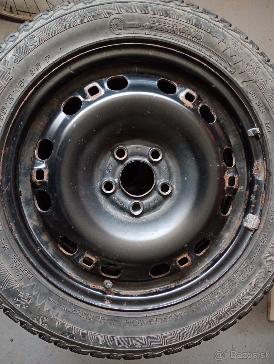 Sada kolies Škoda, VW, Seat R15 5x100 57.1 - 2