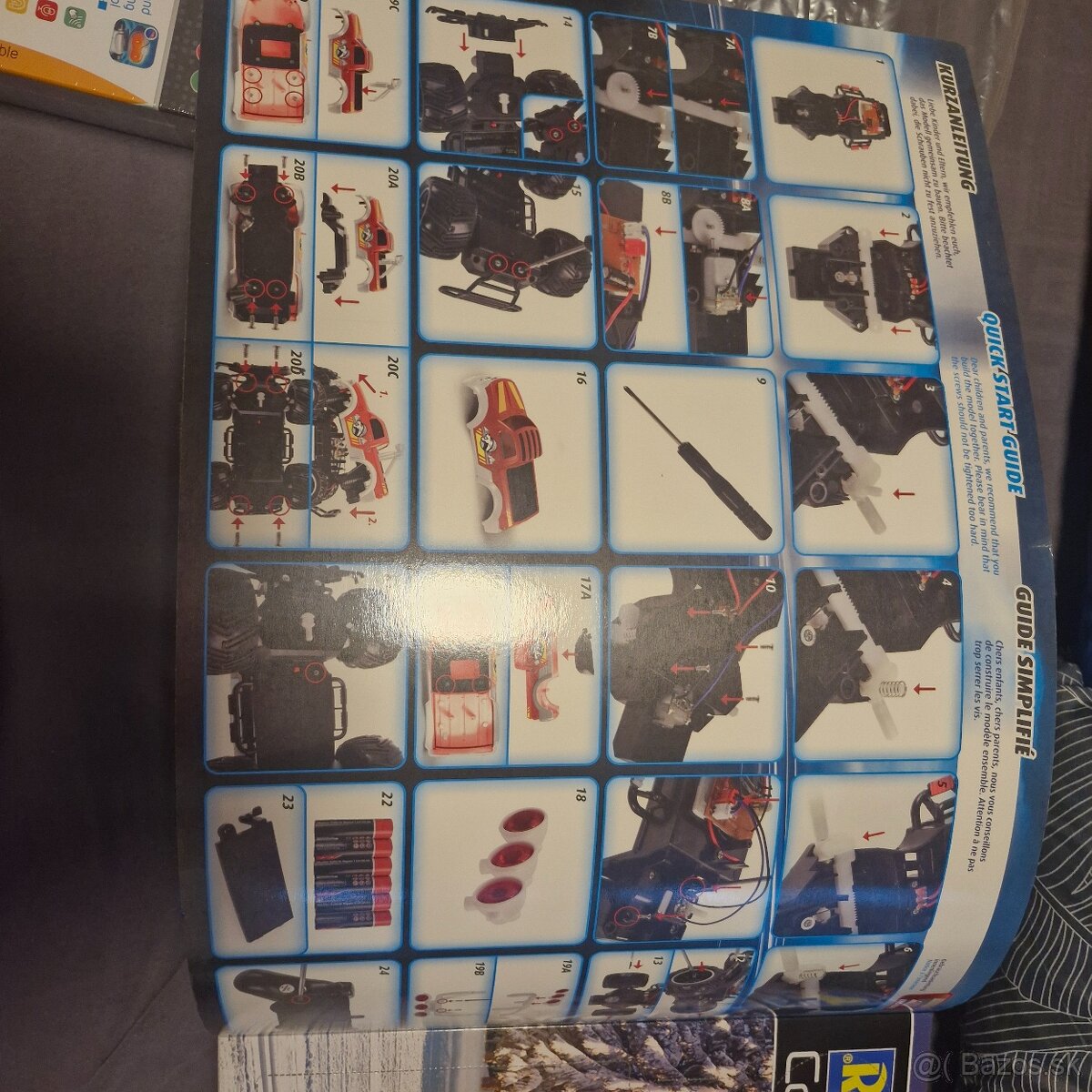 Adventný kalendar model auta - 2