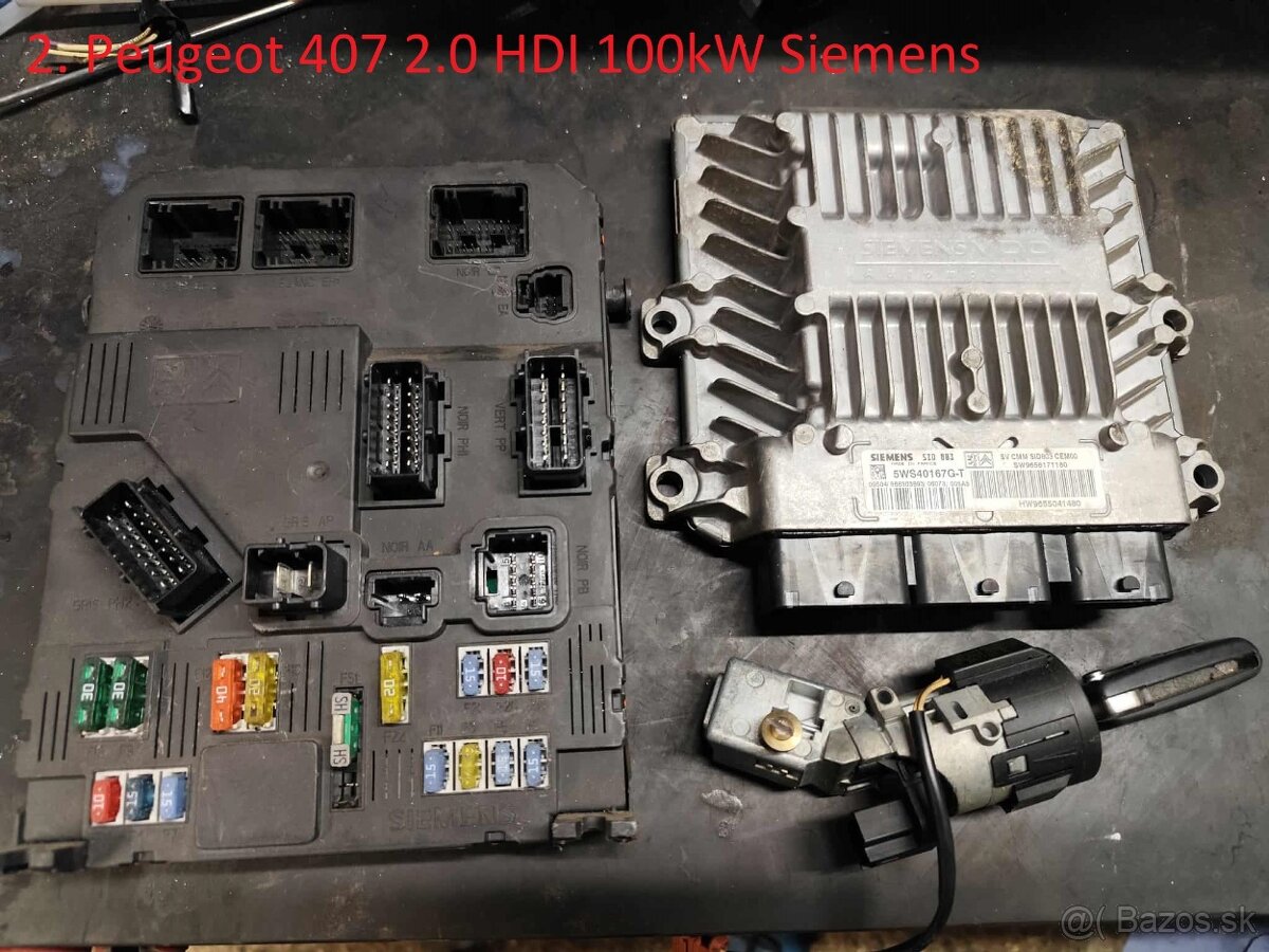 ECU BSI PSA 2.0HDI a 1.6HDI - 2