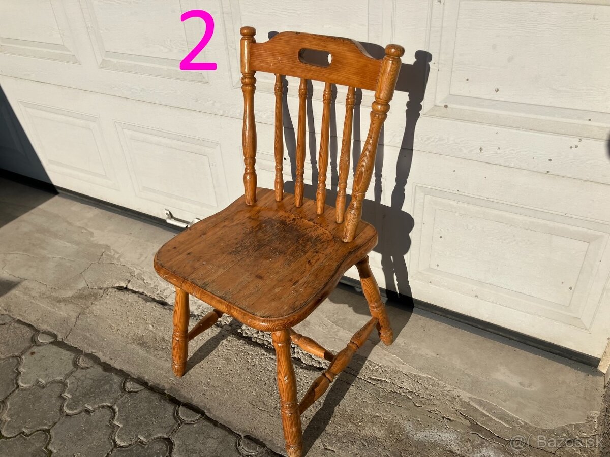 Stoličky jednotlivé kusy - 2