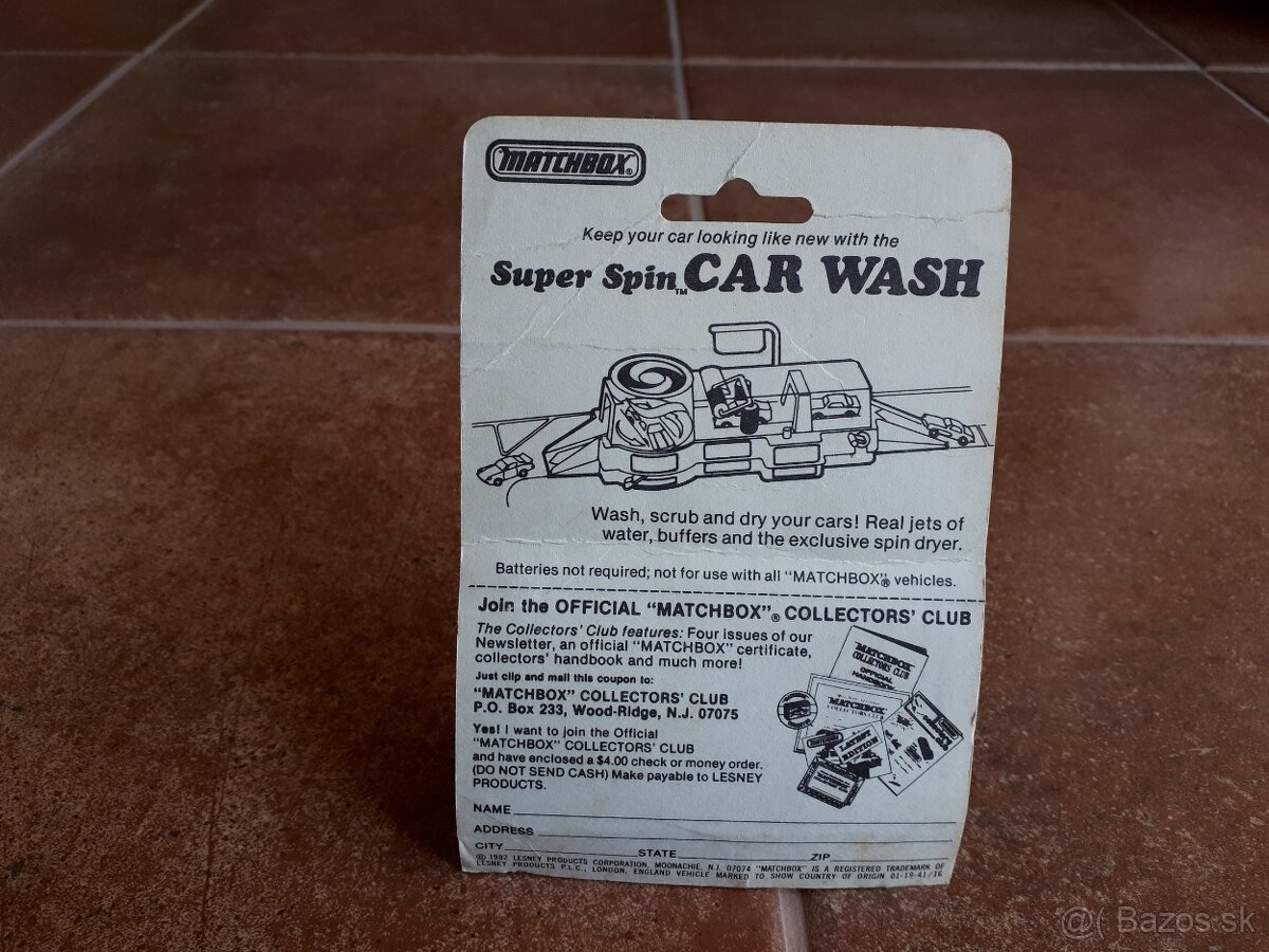 Stara hracka - Matchbox Chevy Pro Stocker - 2