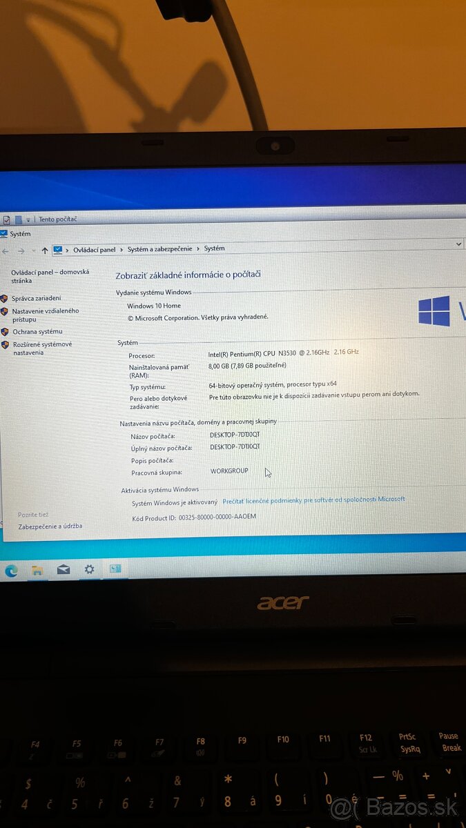Rozpredám/ Predám Acer Exntensa 2509 - 2