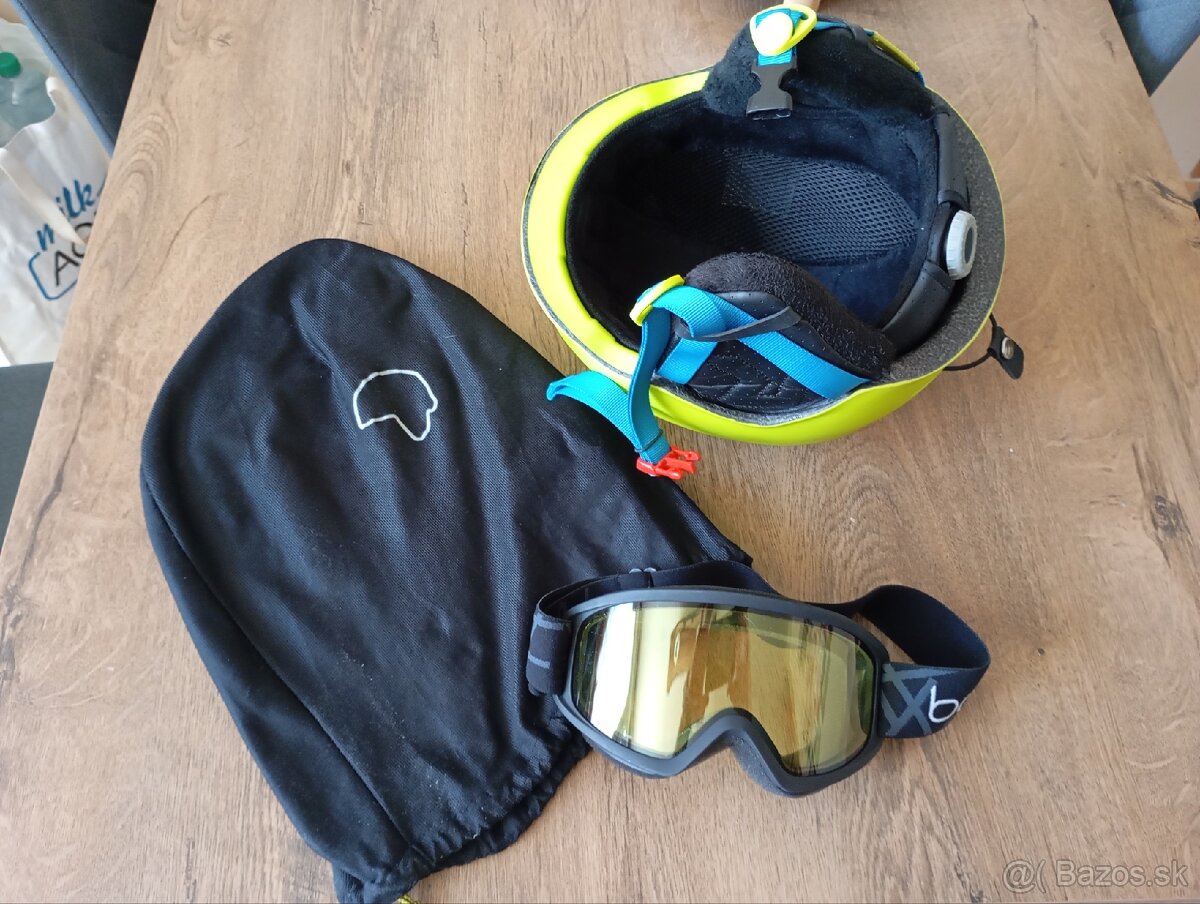 Predám prilbu a okuliare na snowboarding - 2