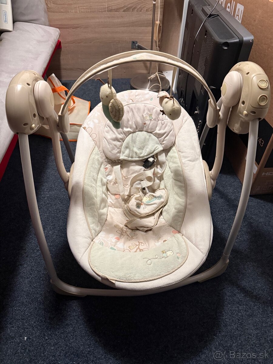 Detské hojdacie lehátko (bez elektriky) - 2