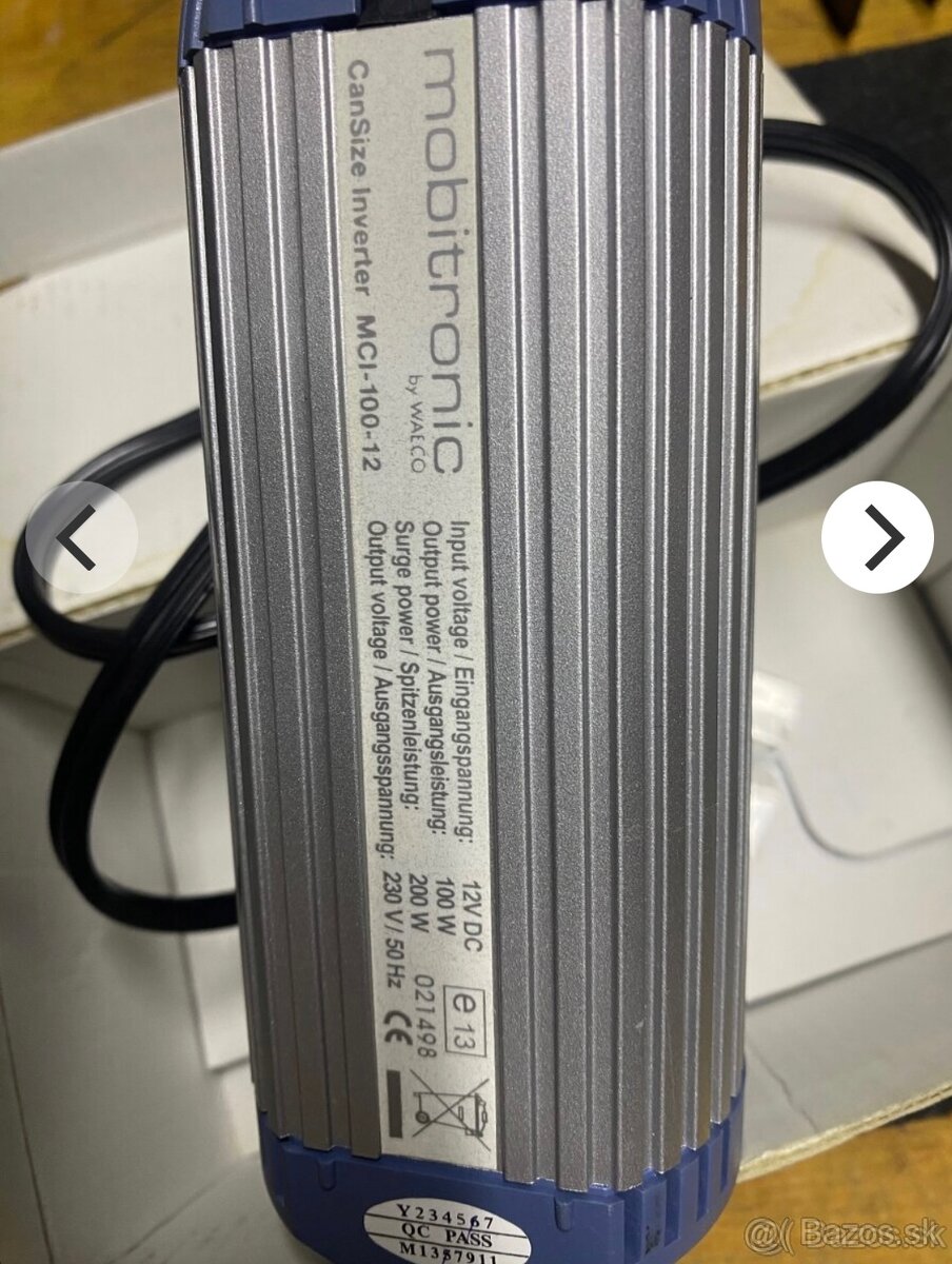 Menič napätia 12v-230v - 2