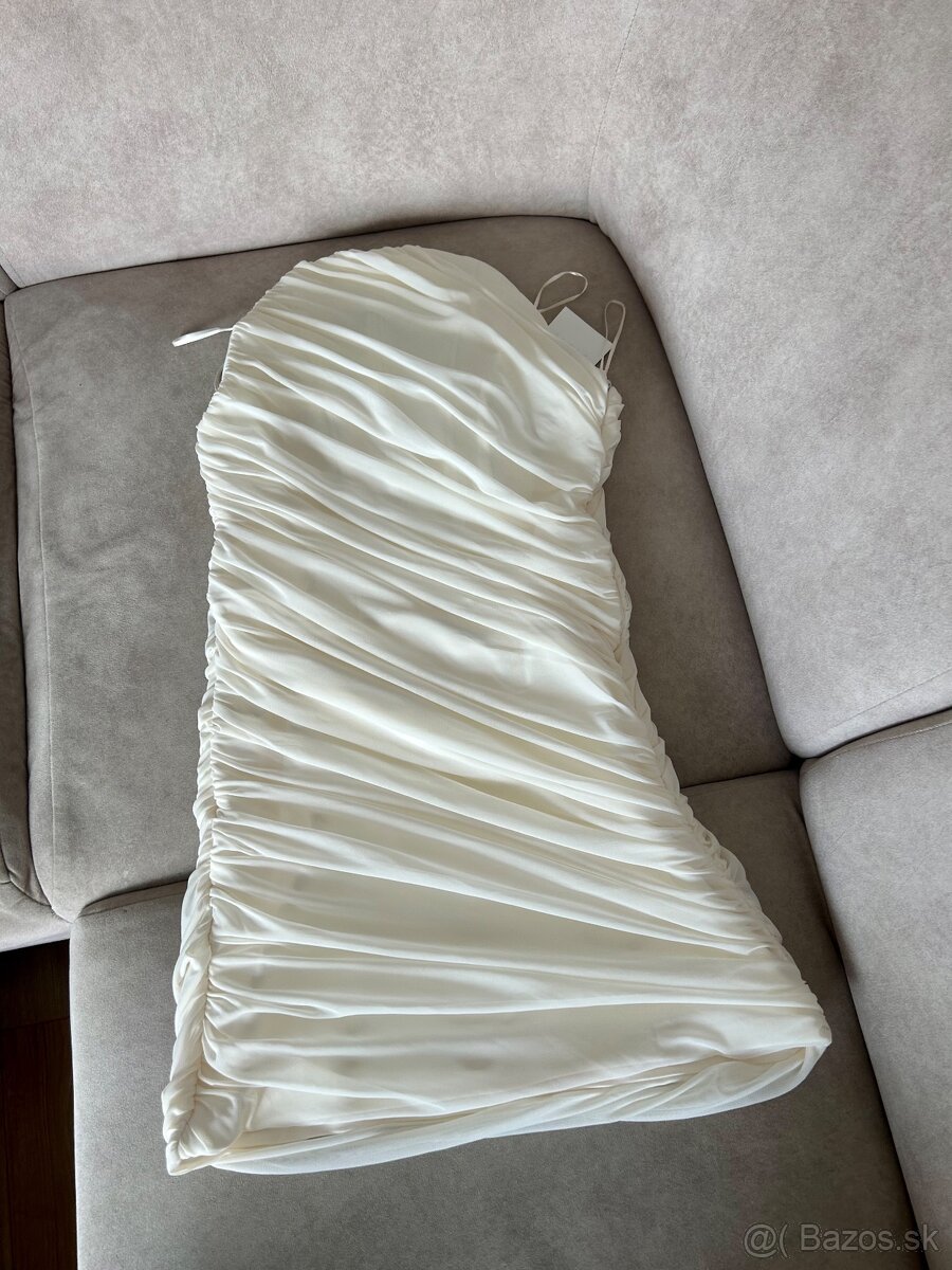 Zara kremove saty - 2