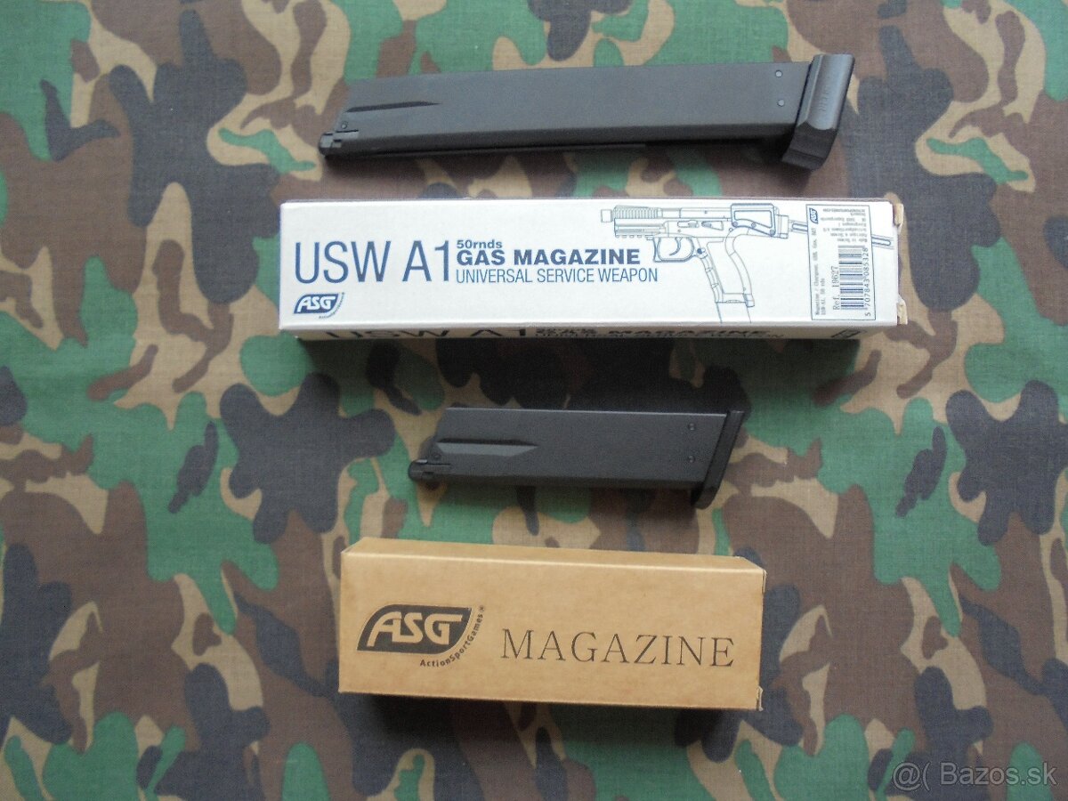 Airsoftové zásobníky. - 2