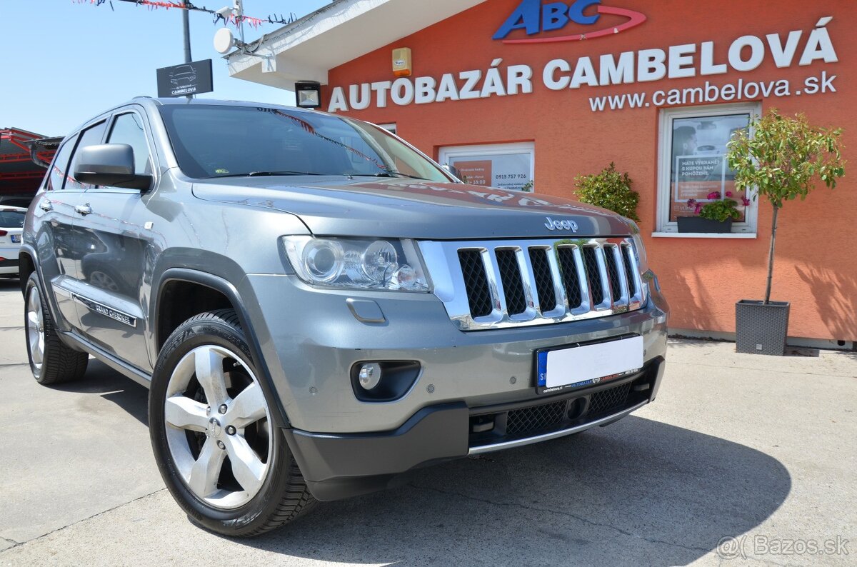 Jeep Grand Cherokee 3,0 CRDi 177KW AT/5 Overland