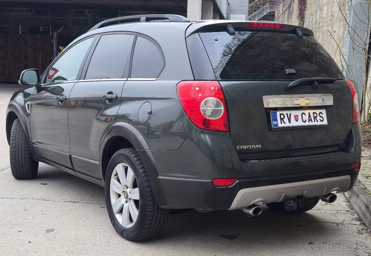 Chevrolet Captiva 2.0vcdi 16v 150ps-2.majiteľ-4x4-SK Auto - 2