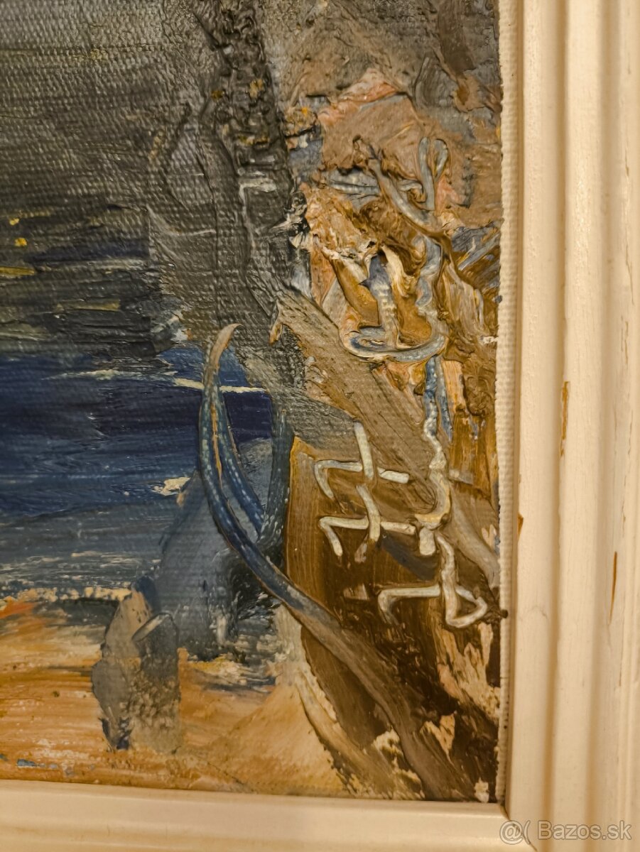 Obraz • Budva • Čierna Hora • Montenegro • olej na plátne - 2