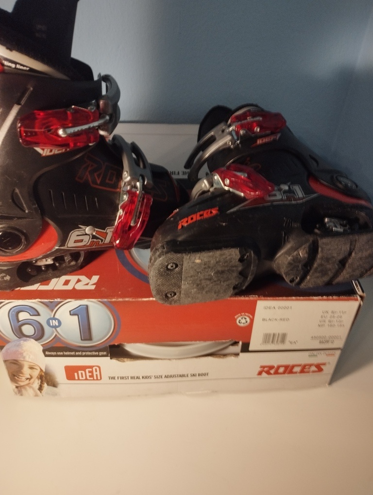 Nastaviteľné lyžiarky Roces, prilba, postroj - 2