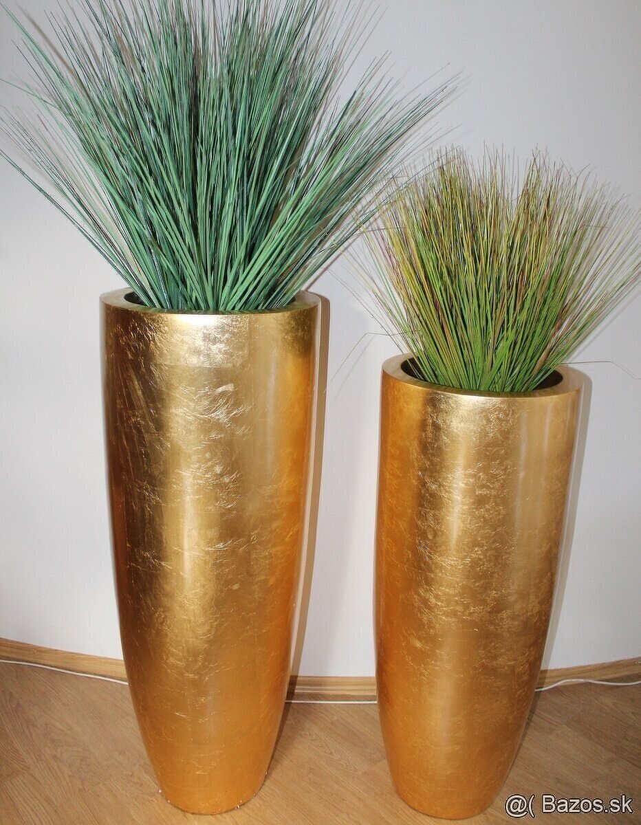 luxusna zlata vaza 95cm - 50% - 2