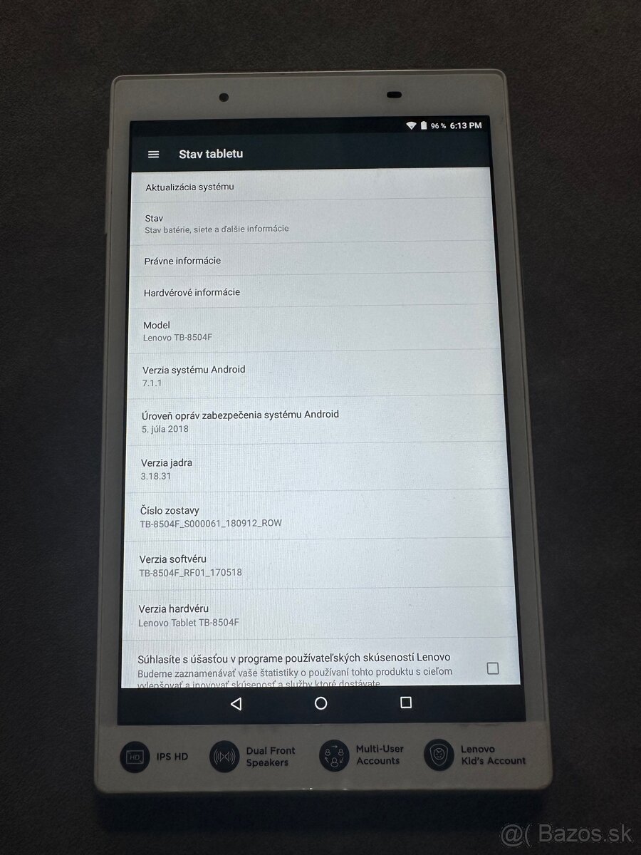 Lenovo Tab4 8 Tablet Tb-8504f Android 2gb / 16gb - 2