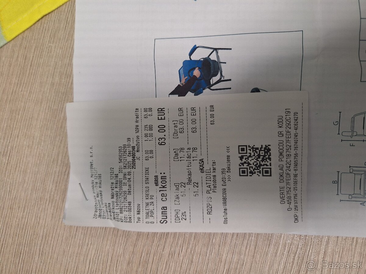 Toaletné kreslo - 2