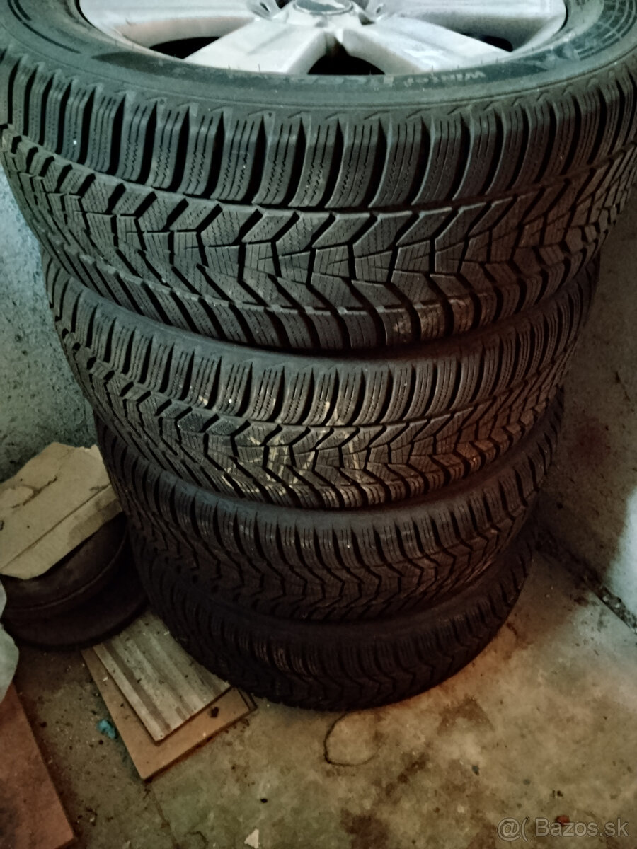 elektróny+pneu 235/55 r18 zimné - 2