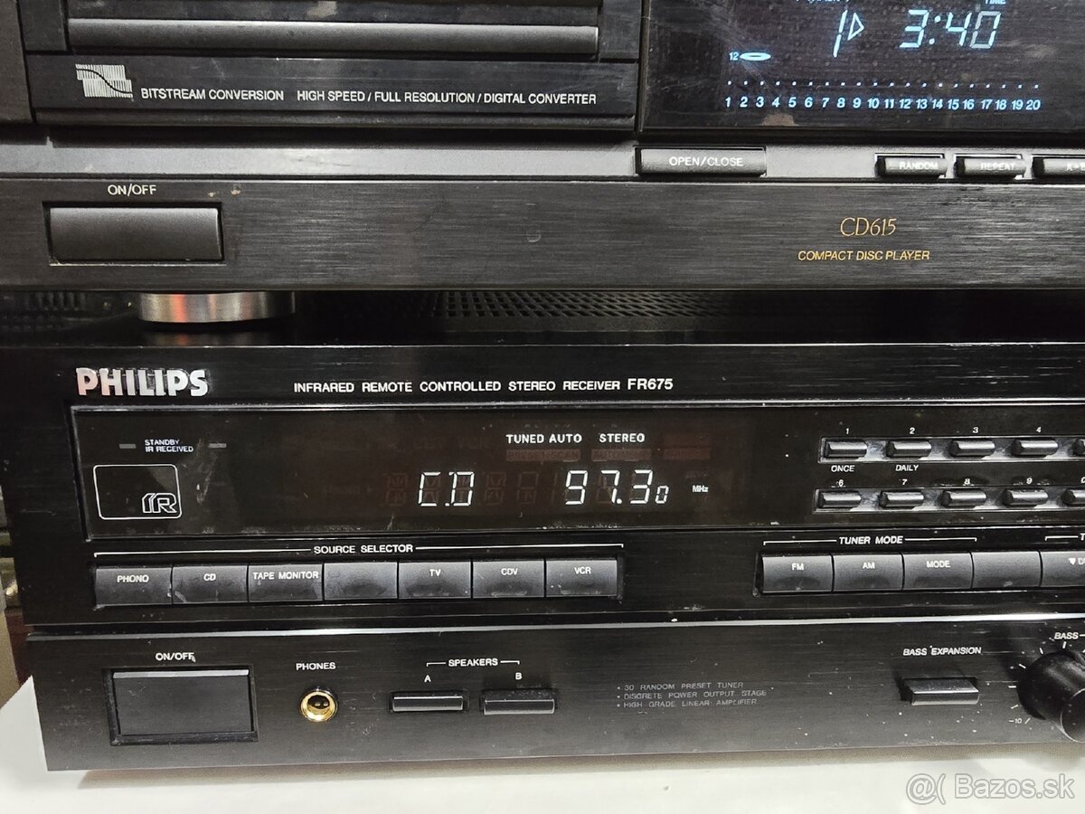 Philips receiver FR675 a cd prehrávač CD615 - 2