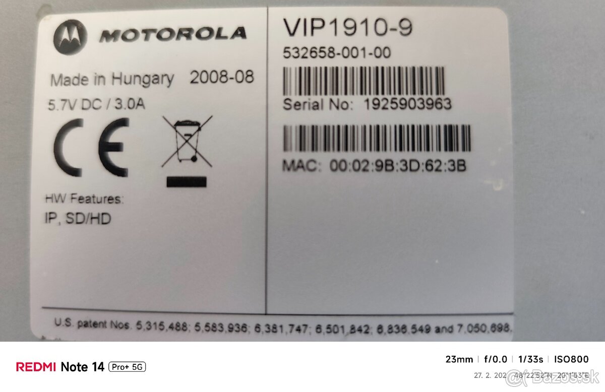 Motorola VIP 1910 - 2