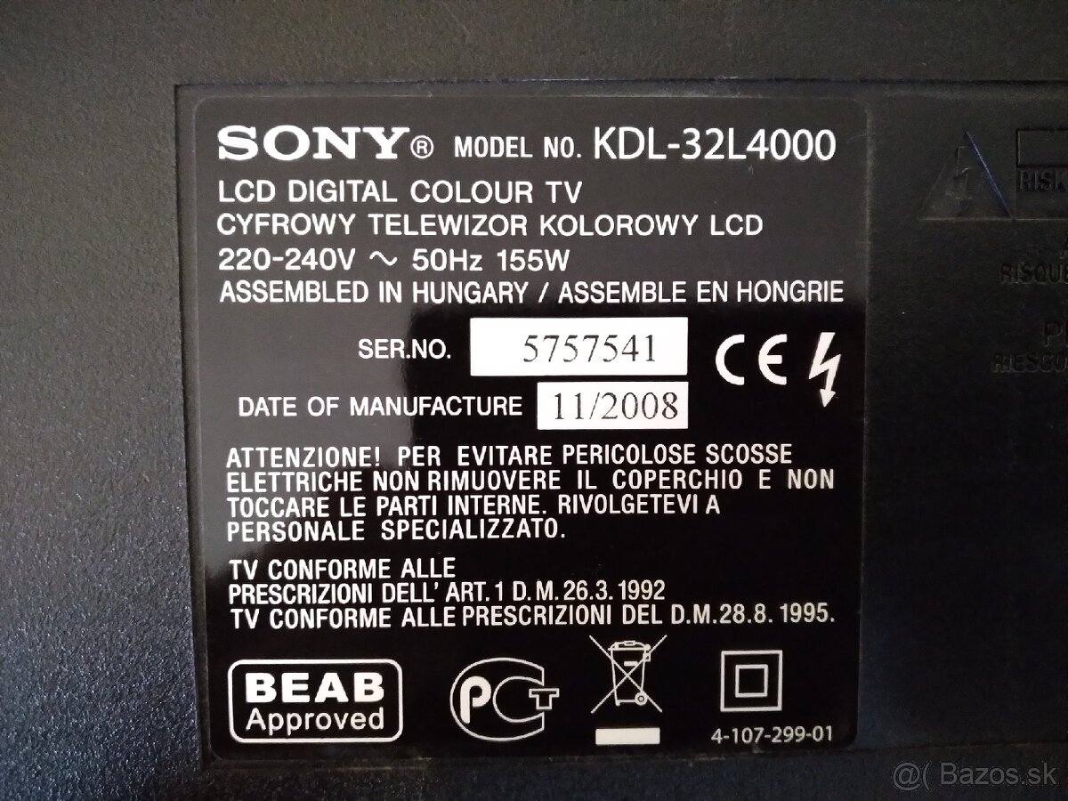 Televizor Sony 32" - 2