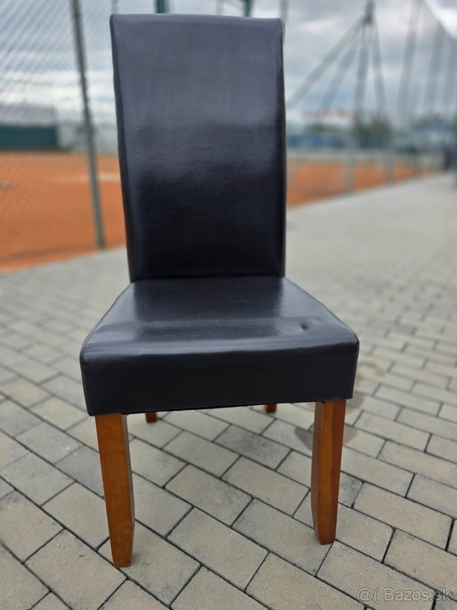 Prodám koženkové stoličky JYSK - 2