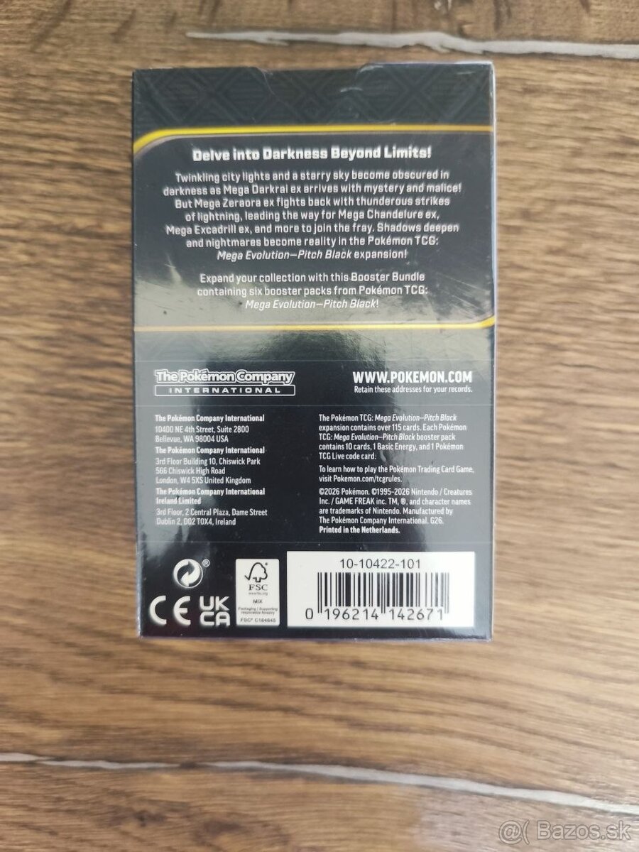 Pokémon TCG Mega Evolution - Pitch Black – Booster Bundle - 2
