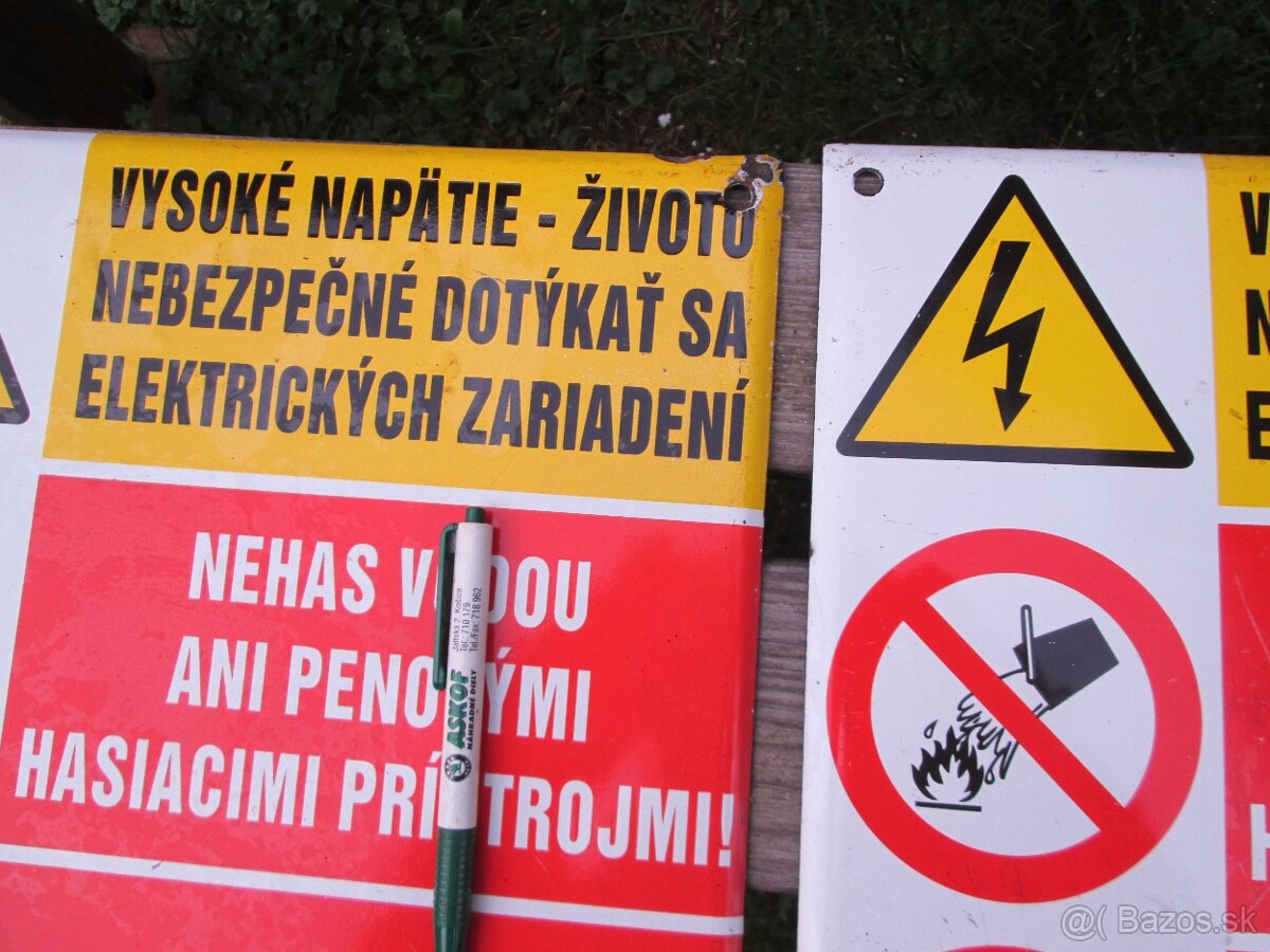 smaltované tabuľky - 2