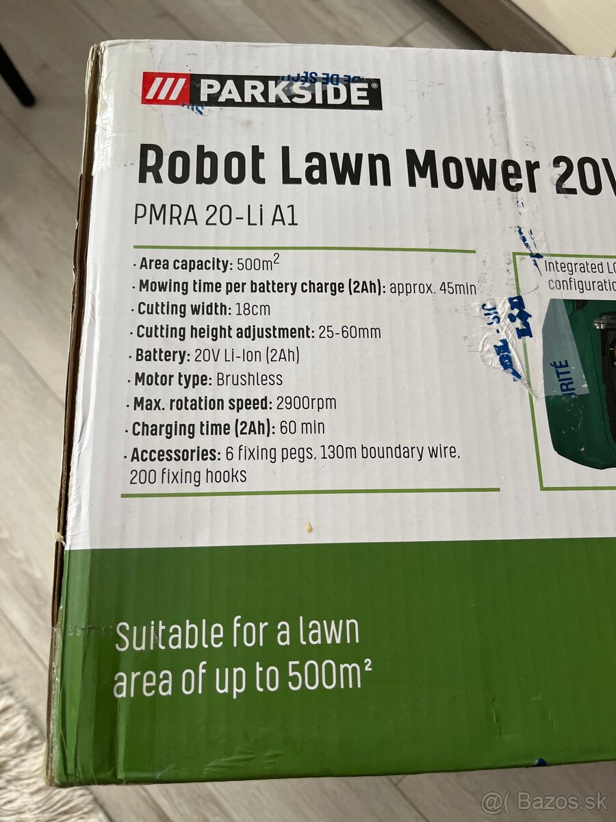 Parkside robotická kosačka - 2