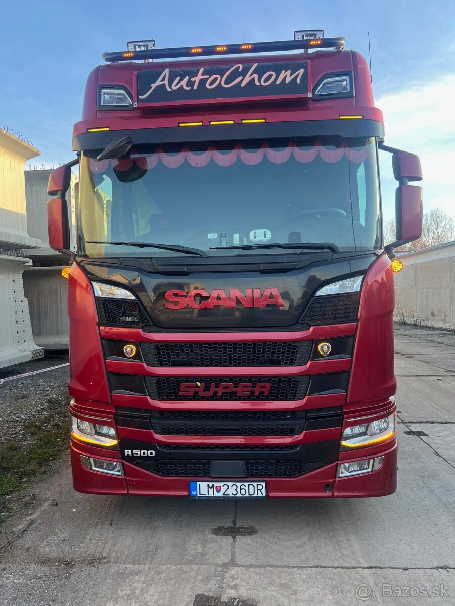 Scania 500 + náves LEGRAS - 2