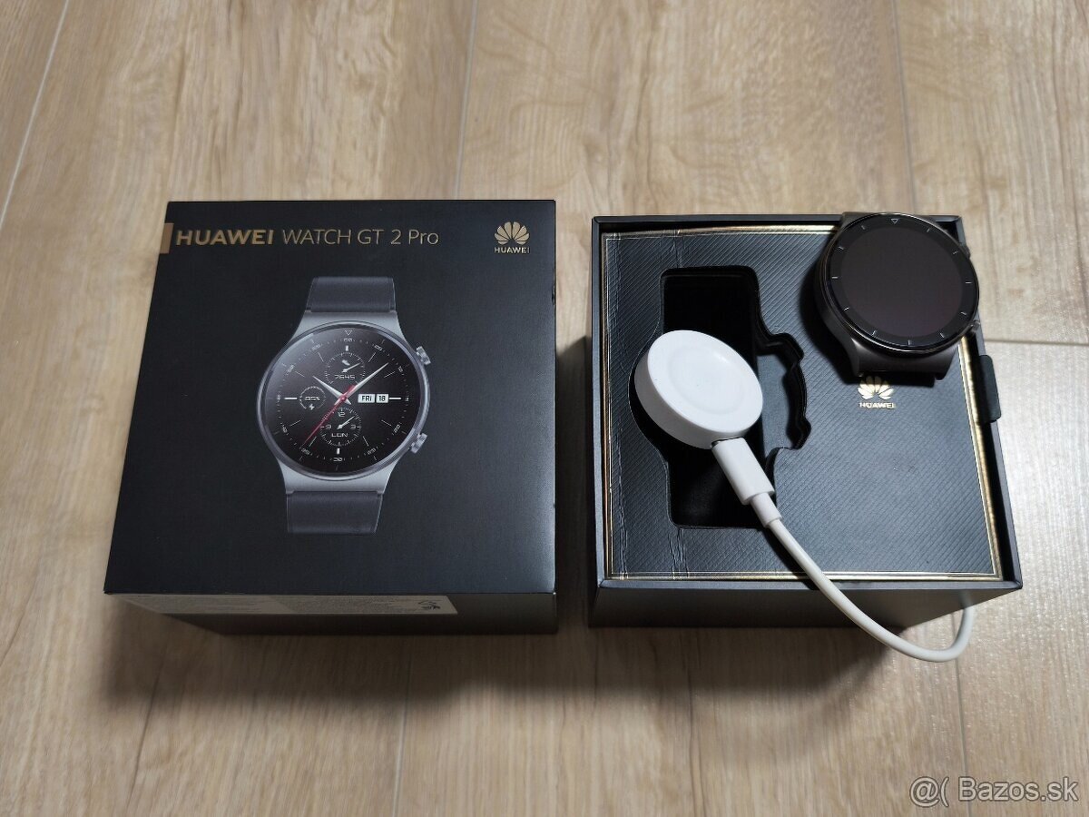 Predám smart hodinky HUAWEI WATCH GT 2 PRO, veľmi zachovalé - 2