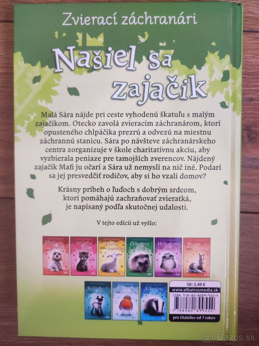 Kniha Zvierací záchranári - Našiel sa zajačik - 2