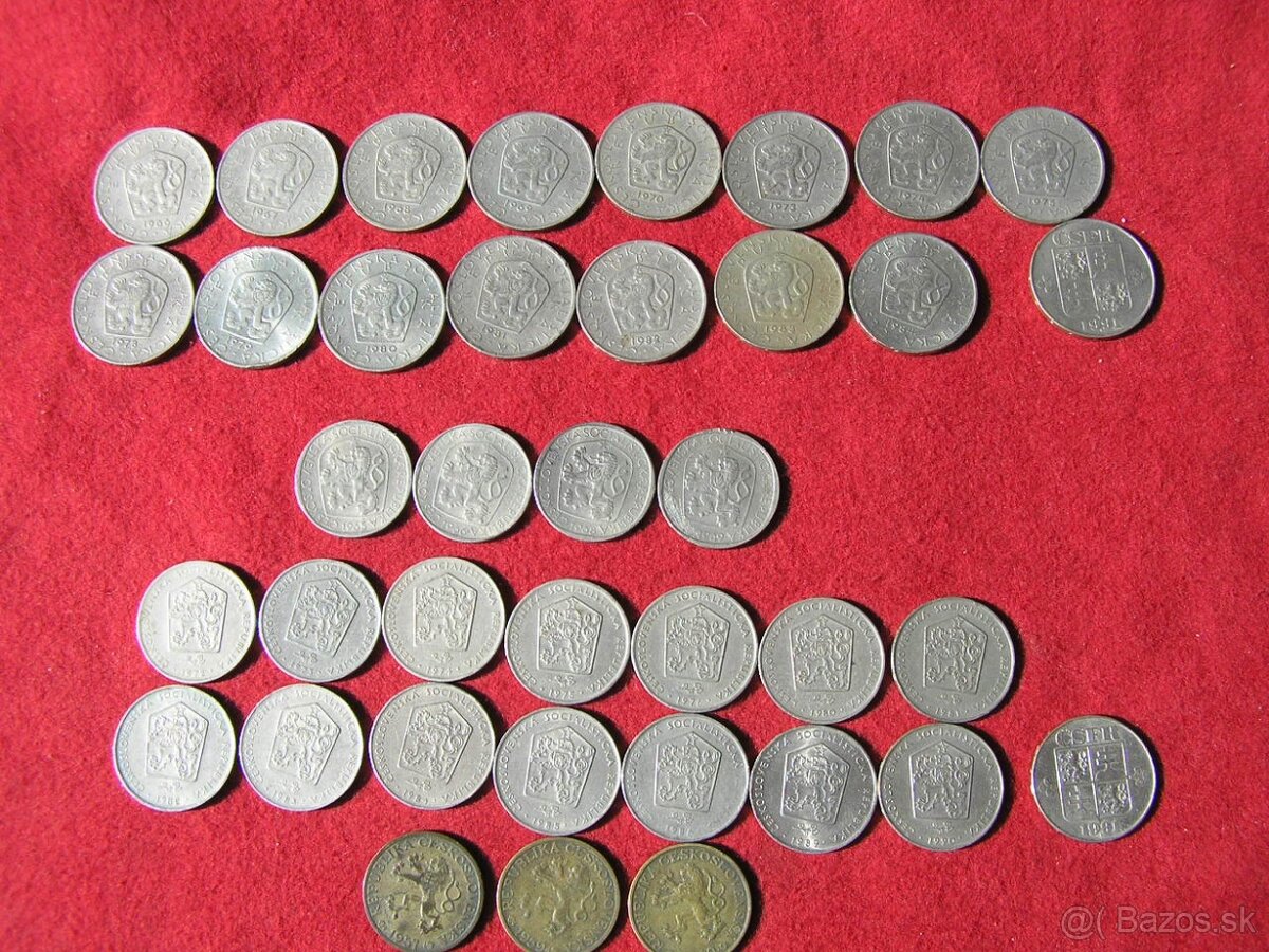 MINCE:ČESKOSLOVENSKÁ SOCIALISTICKÁ REPUBLIKA_1962-1992 - 2