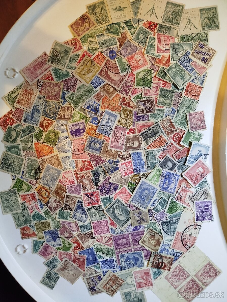 1. ČSR - mix známok - 2