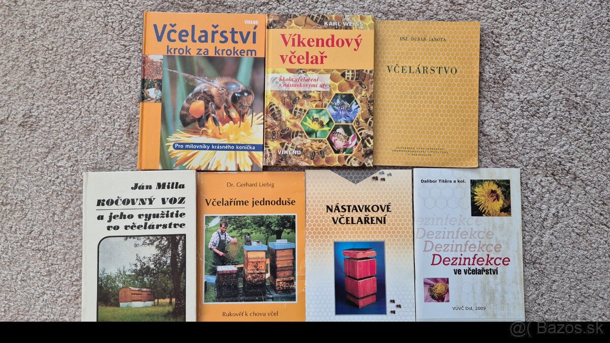 Knihy o včelárstve - 2