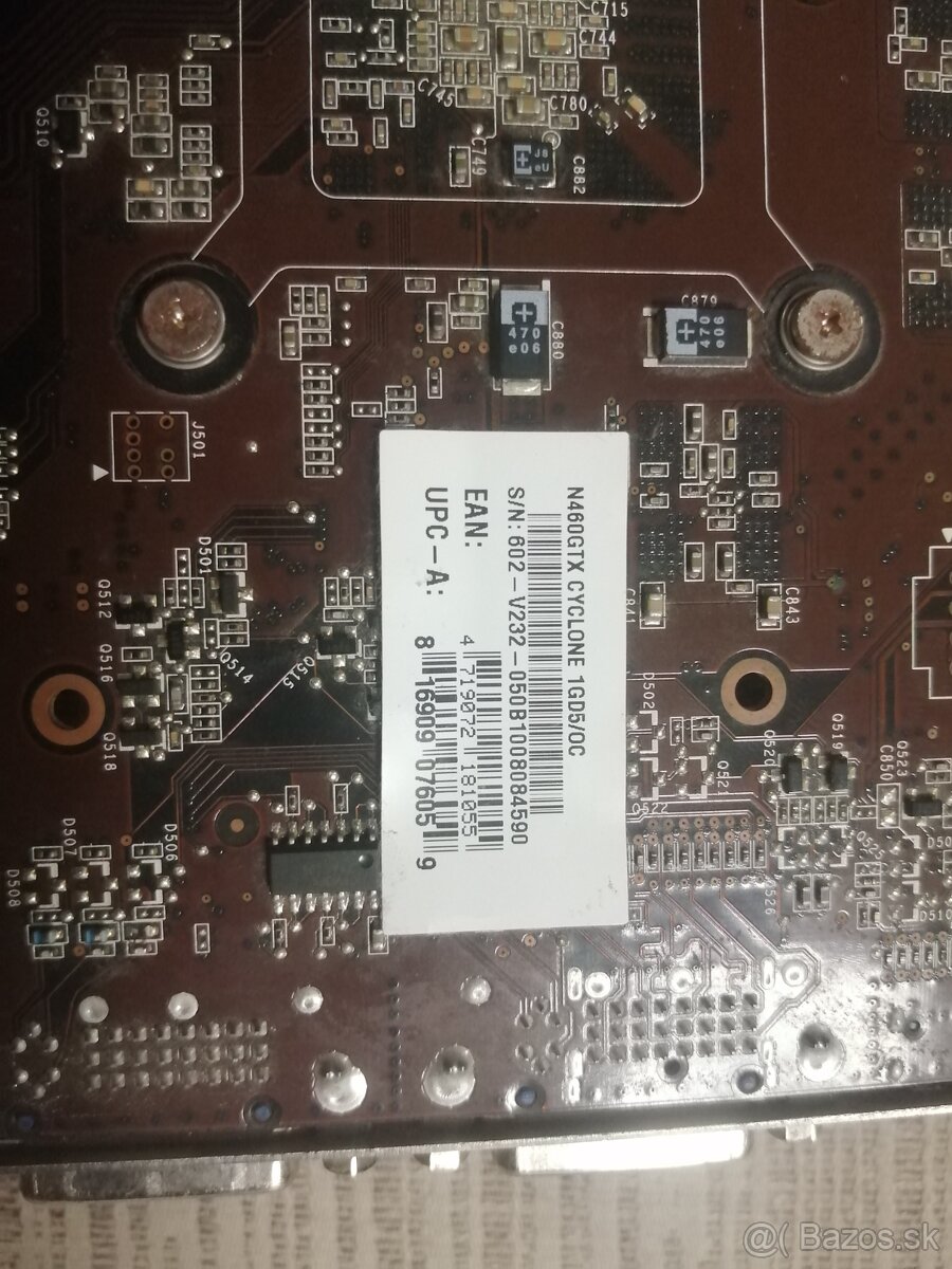 MSI GeForce GTX 460 Cyclone OC 1GB GDDR5 - 2