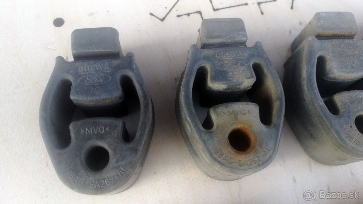 gumové držiaky výfuku Ford - 2