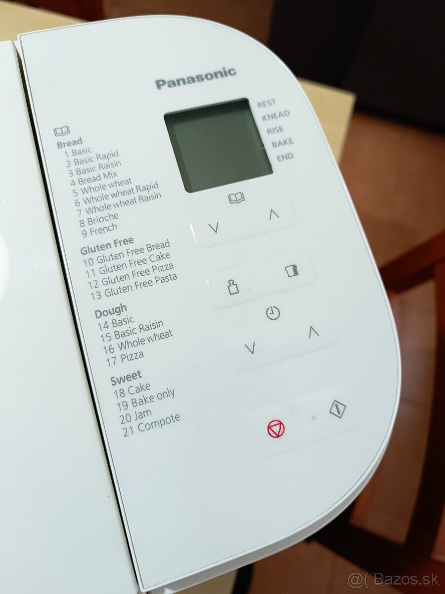 pekáreň Panasonic SD-B2510WXE biela - 2