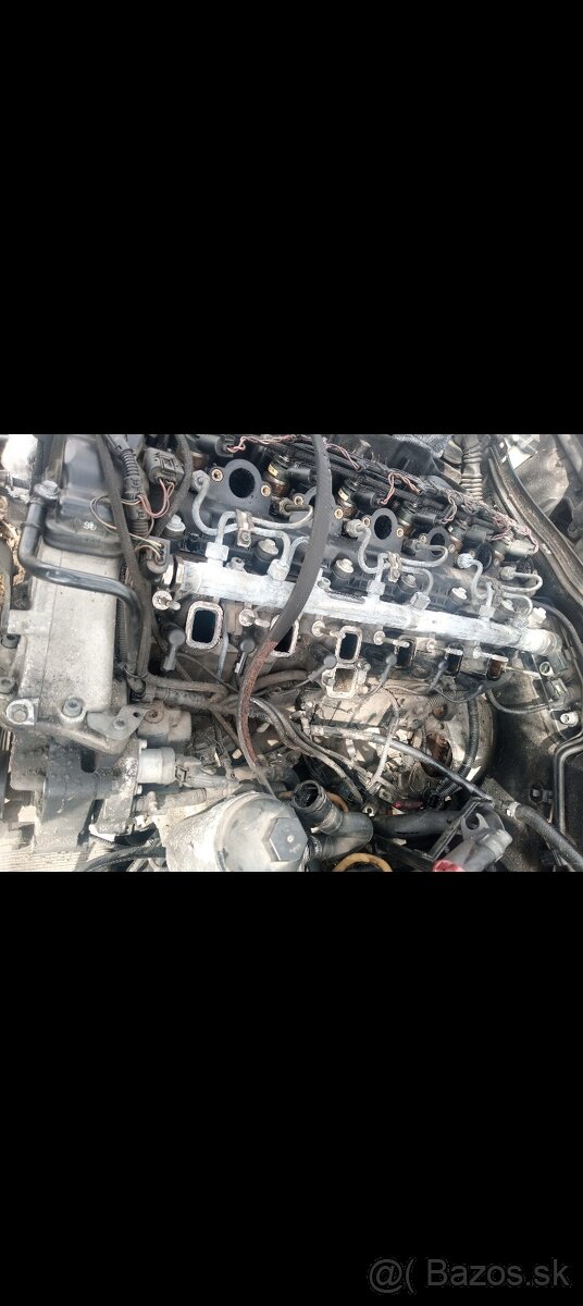 BMW e65 730d M57N diely. Na motor - 2