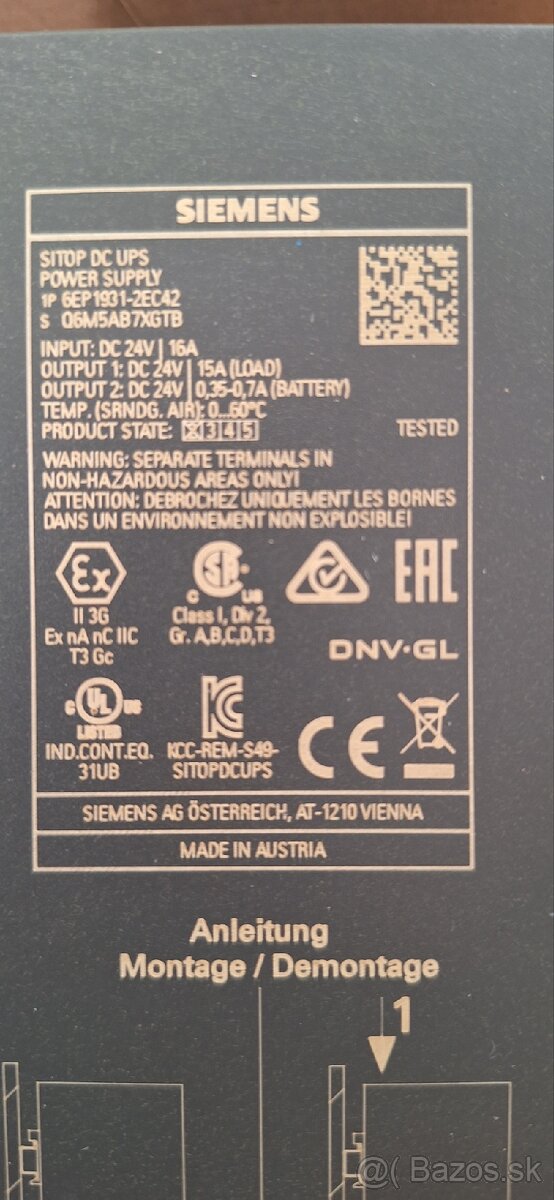 Zdroj Siemens SITOP - 2