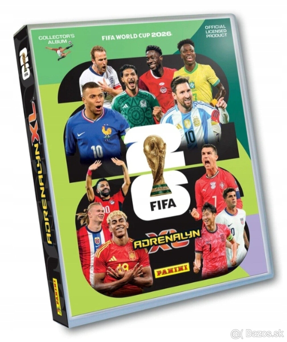 FIFA WORLD CUP 2026 - ADRENALYN - starter set - 2