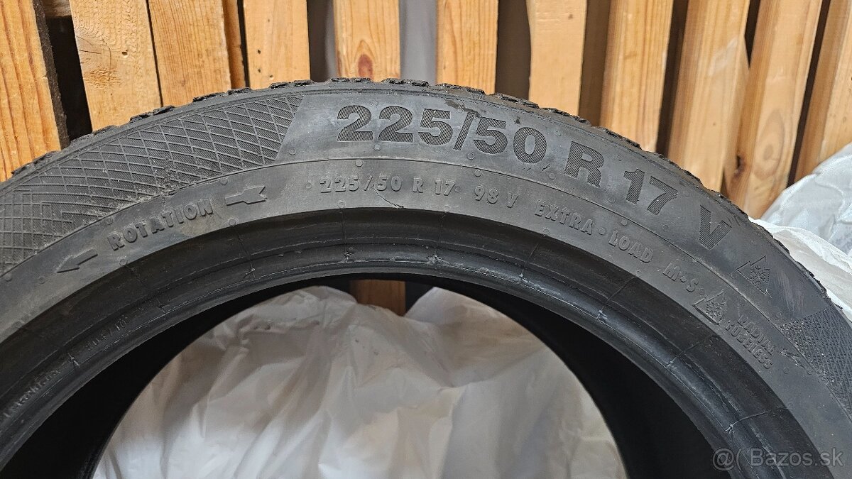 Continental 225 50 r17 wintercontact ts 850 - 2
