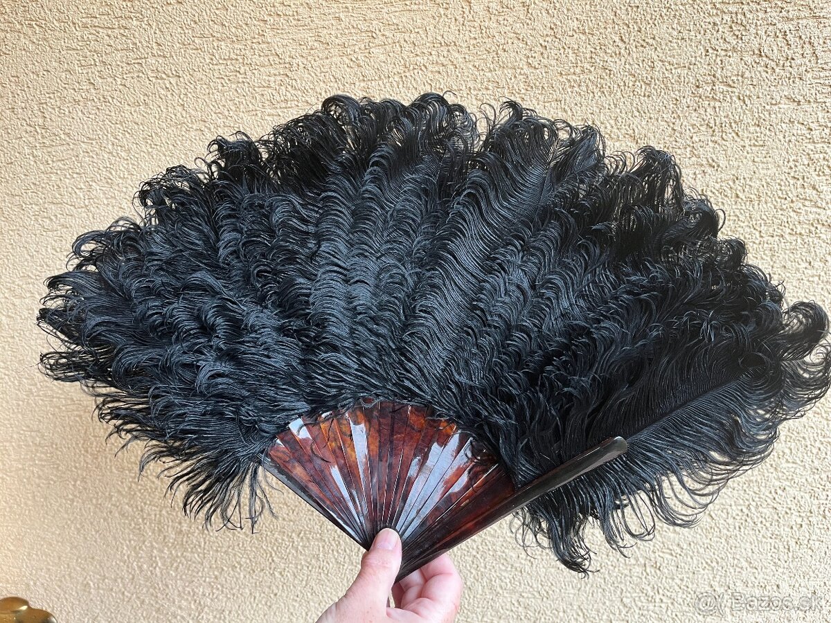 Vejár zo pštrosieho peria - 2