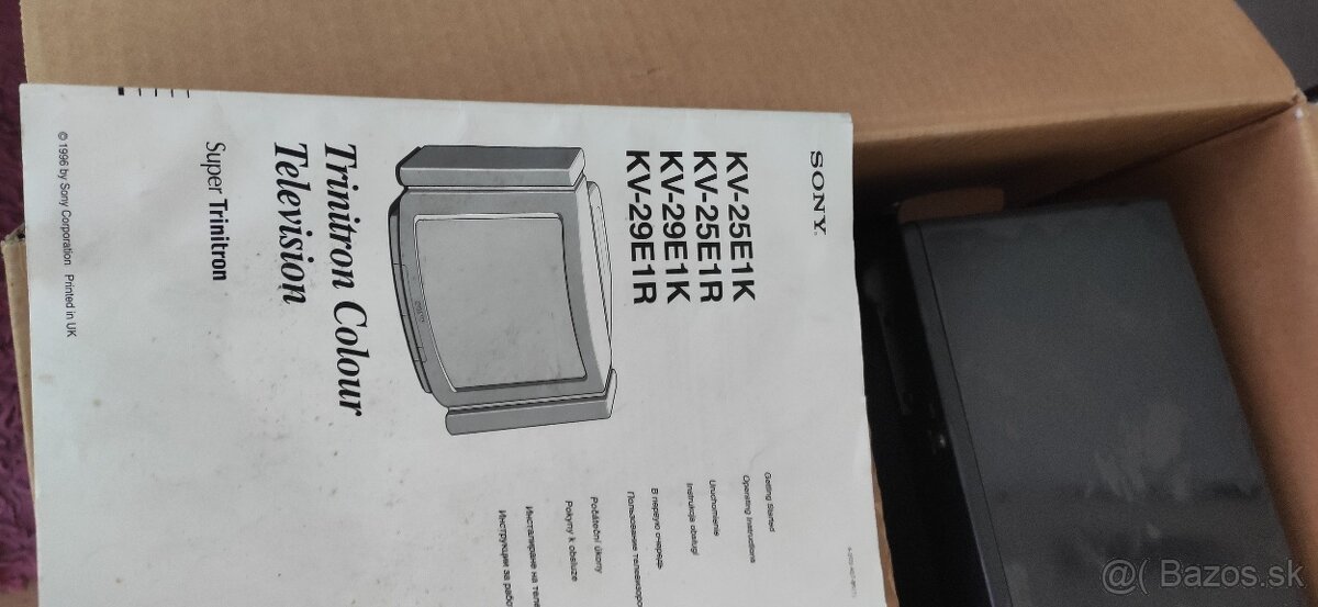 Sony TrinitronKV 25E - 2